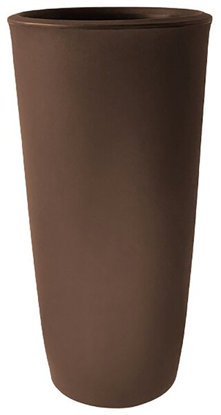 Vaso 28x40x80 cm in Polietilene Dafne 40 Bronzo