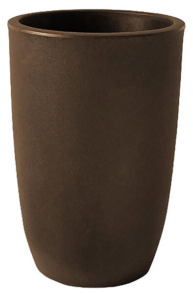 Vaso Ø30x45 cm in Polietilene Meti 30 Bronzo