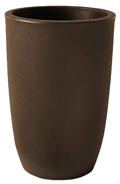 Vaso Ø30x45 cm in Polietilene Meti 30 Bronzo