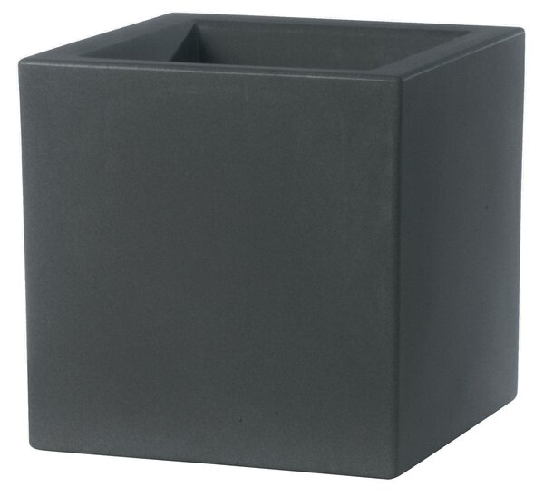 Vaso 50x50x50 cm in Polietilene Schio Cubo 50 Granite