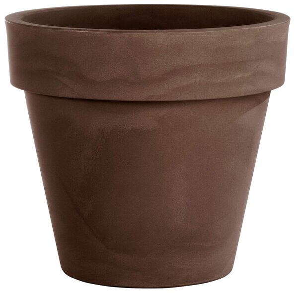 Vaso Ø100x90 cm in Polietilene Standard One 100 Bronzo