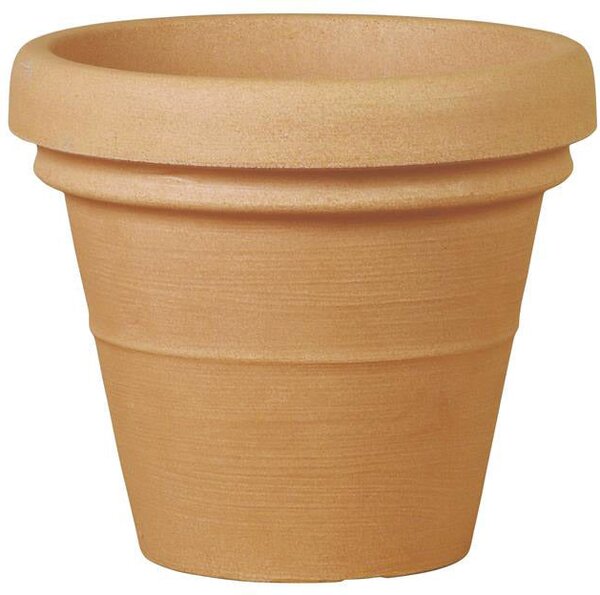 Vaso Ø40x34,6 cm in Polietilene Doppio Bordo 40 Anticato