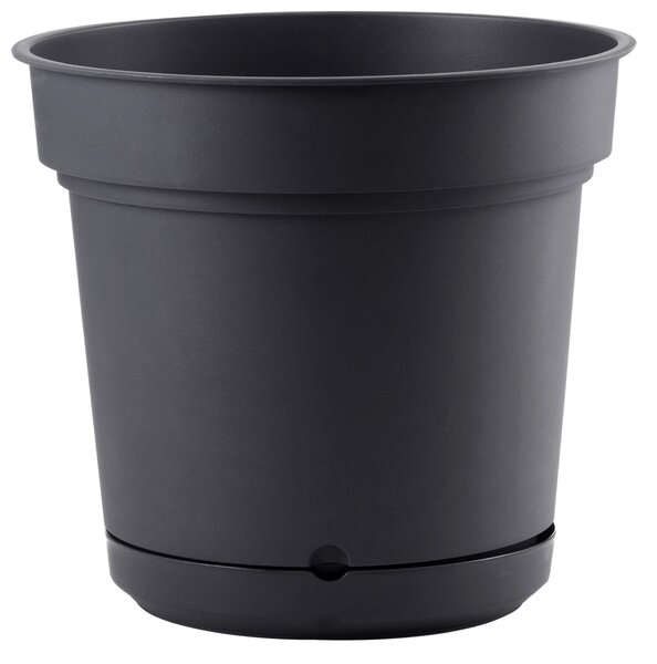 Vaso Ø18x16,2 cm in Polipropilene Hydral 18 Antracite