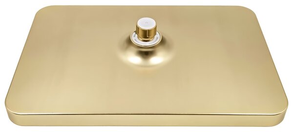 Soffione doccia rettangolare REA JS-032 Brushed Gold