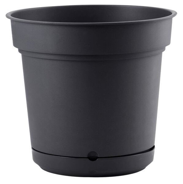 Vaso Ø28x25,2 cm in Polipropilene Hydral 28 Antracite