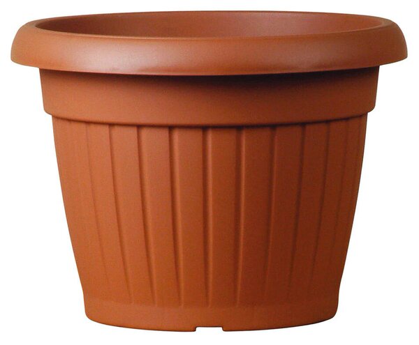 Vaso Ø45x33,1 cm in Polipropilene Vaso Coste 45 Terracotta