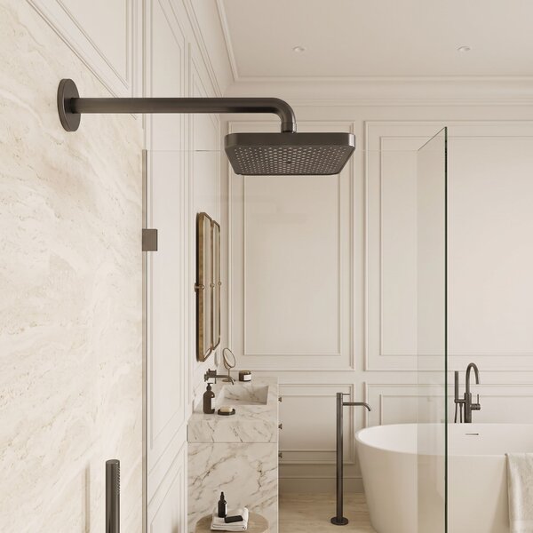 Soffione doccia rettangolare REA JS-032 Titan