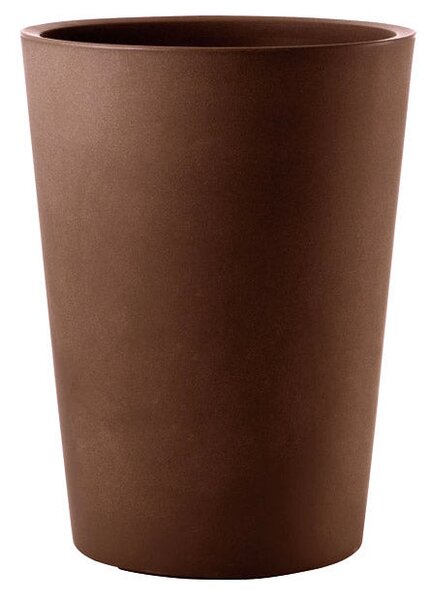 Vaso Ø49x65 cm in Polietilene Zamora 65 Bronzo