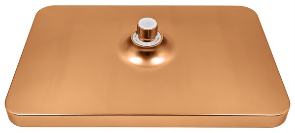 Soffione doccia rettangolare REA JS-032 Brushed Copper