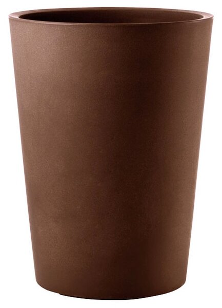 Vaso Ø39x50 cm in Polietilene Zamora 50 Bronzo