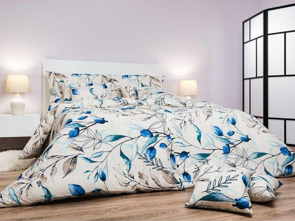 Set di lenzuola in crêpe Milaya color banana 140x200, 70x90 cm
