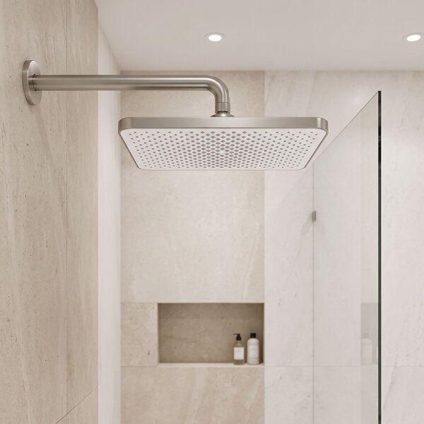 Soffione doccia rettangolare REA JS-032 Brushed Nickel