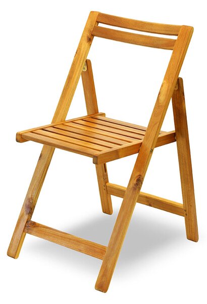Sedia da Giardino Pieghevole in Legno Acacia Taddei Pinta