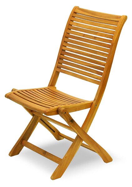 Sedia da Giardino Pieghevole in Legno Acacia Taddei Rawa