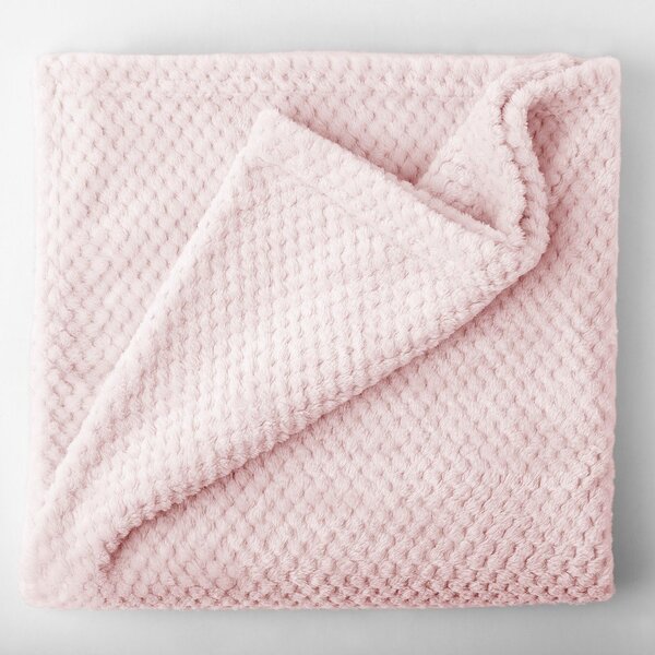 Coperta in microfibra rosa cipria , 170 x 210 cm Henry - DecoKing