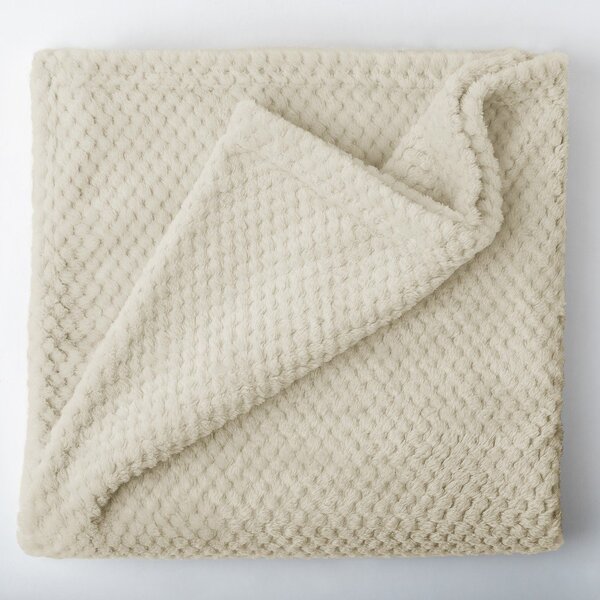 Coperta in microfibra beige, 170 x 210 cm Henry - DecoKing