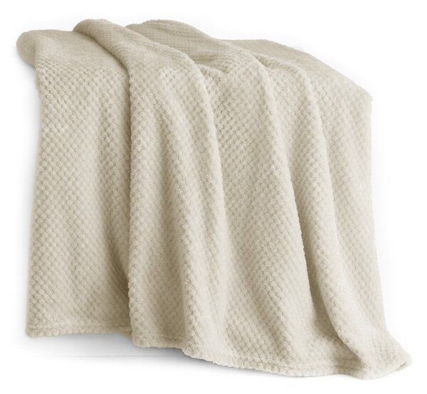 Coperta in microfibra beige, 170 x 210 cm Henry - DecoKing