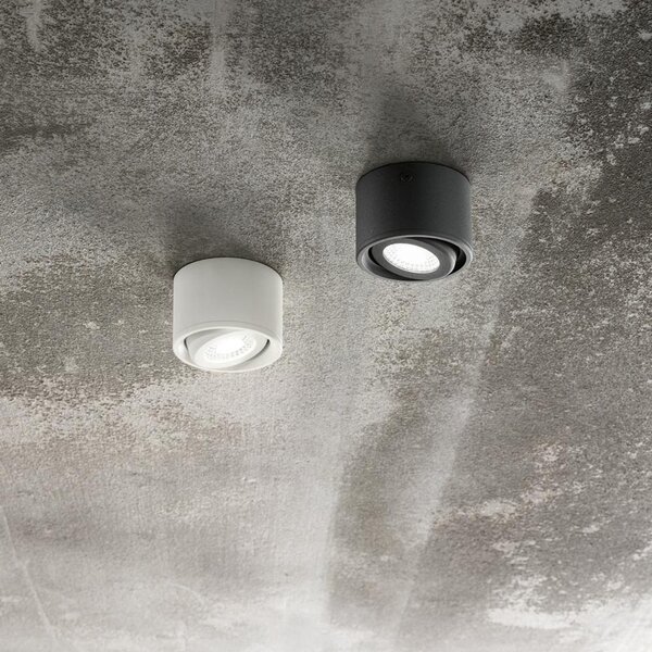 Fabas Luce Faretto LED Anzio Ø80mm 6W Bianco caldo Bianco