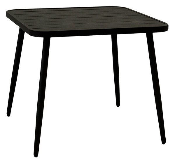 Tavolo da Giardino in Alluminio Quadrato 80x80x76cm Las Vegas Antracite