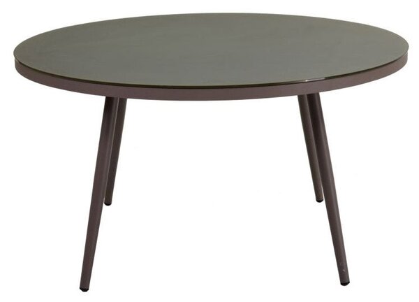 Tavolo da Giardino in Alluminio Ø140cm Ventura Tortora