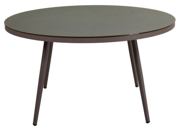 Tavolo da Giardino in Alluminio Ø140cm San Diego Grigio