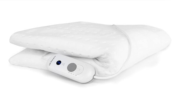 Coperta riscaldante rapida, 3 livelli di temperatura, sistema di fissaggio al materasso, 60 W