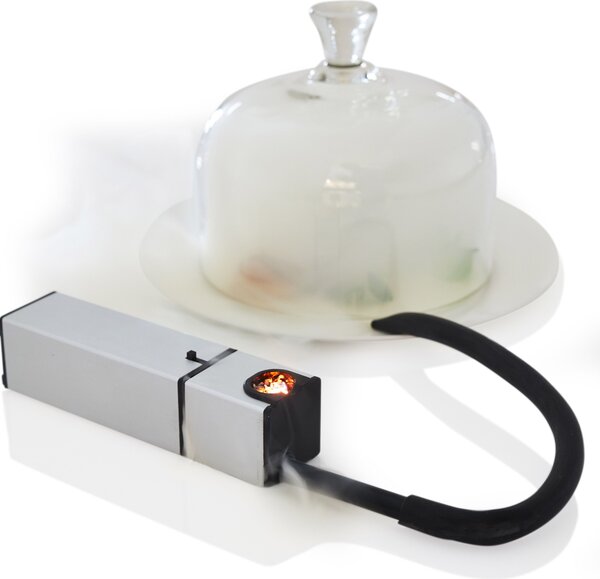 Gastronoma 16310205 Il mini box affumicatore per ottimi piatti o cocktail. Principio dell'affumicatura