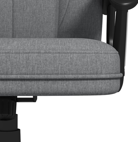Vinsetto Sedia da ufficio Sedia da scrivania Poltrona direzionale, regolabile in altezza, funzione oscillante, 6 cm x 75 cm x 120 cm, Grigio | Aosom Italy