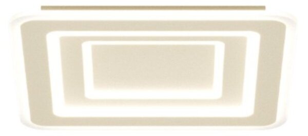 Plafoniera moderna top light zoom 1220 50 led cct switch metallo - Top Light