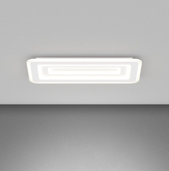 Plafoniera moderna top light zoom 1220 rg led cct switch metallo - Top Light