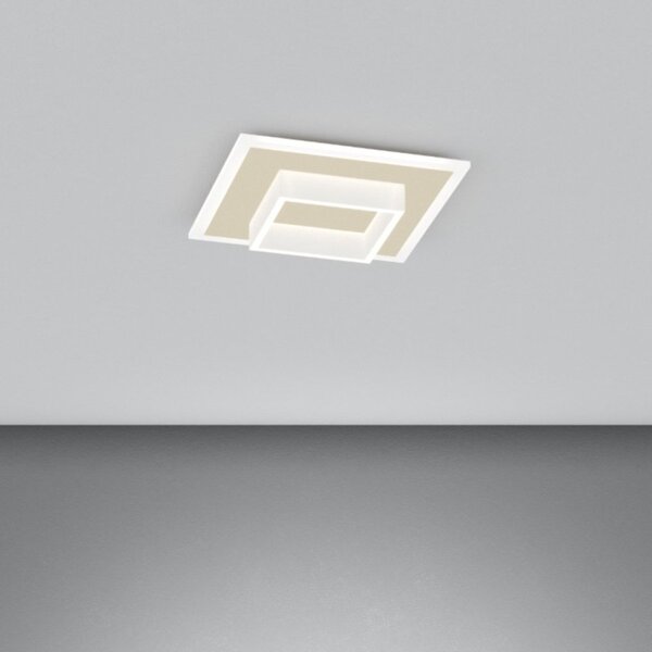 Plafoniera moderna top light wish 1223 35 led cct switch metallo - Top Light