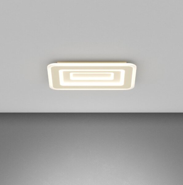 Plafoniera moderna top light zoom 1220 rp led cct switch metallo - Top Light