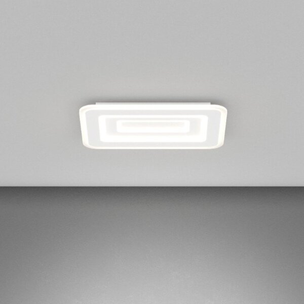 Plafoniera moderna top light zoom 1220 rp led cct switch metallo - Top Light