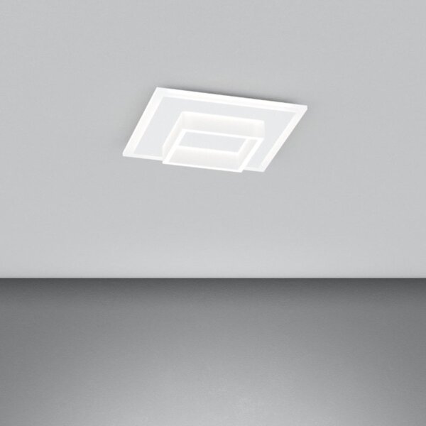 Plafoniera moderna top light wish 1223 35 led cct switch metallo - Top Light