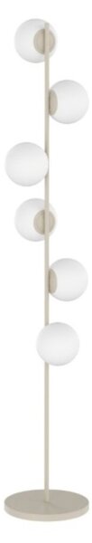 Piantana moderna top light boomerang 1200 t6 sa e27 led metallo vetro - Top Light