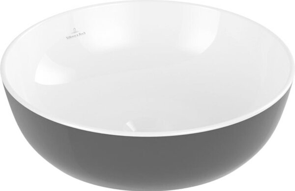 Villeroy & Boch Artis, lavabo à poser, rond, sans trop-plein, 430x430mm, 417943BCT8, 417943BCT8