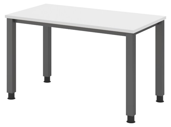 Bümö Scrivania Serie-Q (Mini) - Decorazione: bianco, dimensioni: 120 x 67,2 cm, struttura: grafite