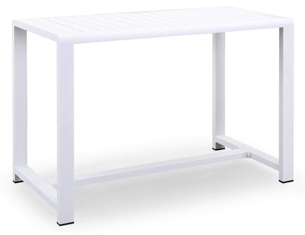 Tavolo da Giardino 151x75x100 cm in Alluminio Kraus Modigliani Bianco