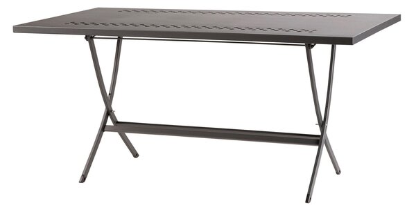 Tavolo da Giardino Pieghevole 160x80x75 cm in Acciaio RD Italia Hermes 160 Antracite