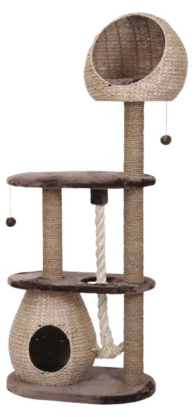 Albero tiragraffi Nobby Classic "ZADA" grigio scuro; 50 x 50 x 145 cm