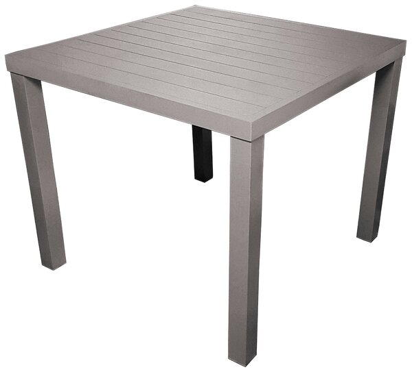 Tavolo da Giardino 80x80 cm in Alluminio San Vincenzo Tortora