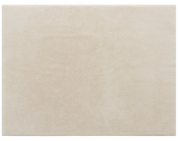HOMCOM Tappeto Salotto 160x230 cm Lavabile in Lavatrice Pelo Lungo Stile Moderno Tappeto per Soggiorno Camera da Letto Crema | Aosom Italy