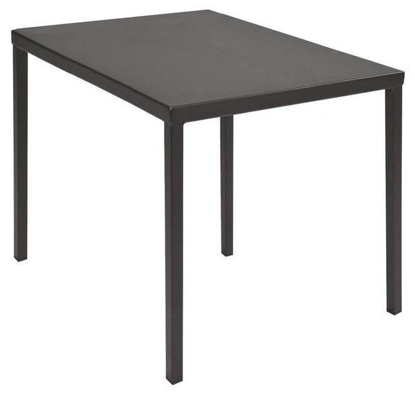 Tavolo da Giardino 140x140 cm in Acciaio RD Italia Dorio Antracite