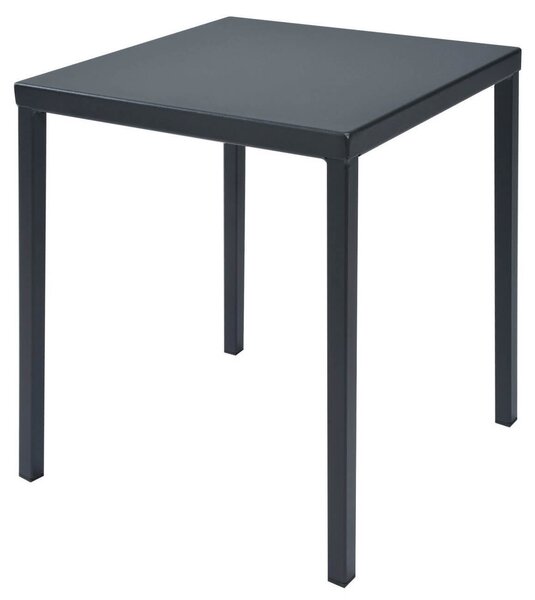 Tavolo da Giardino 80x80 cm in Acciaio RD Italia Dorio Antracite