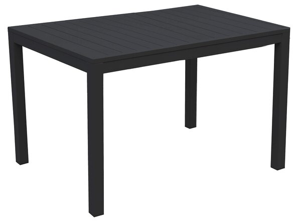 Tavolo da Giardino 70x53x75 cm in Alluminio Sullivan Antracite