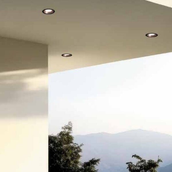 Faretto incasso sforzin illuminazione athos gu10 led ip54 gesso dipingere alluminio - Sforzin Illuminazione