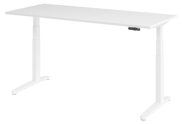 Scrivania elettrica bümö XBHM - Decorazione: bianco, dimensioni: 180 x 80 cm, struttura: bianco