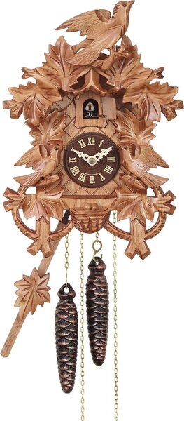 Engstler - 625/11_Q - Orologio a cucù - Quarzo - Ciliegio - 26 cm