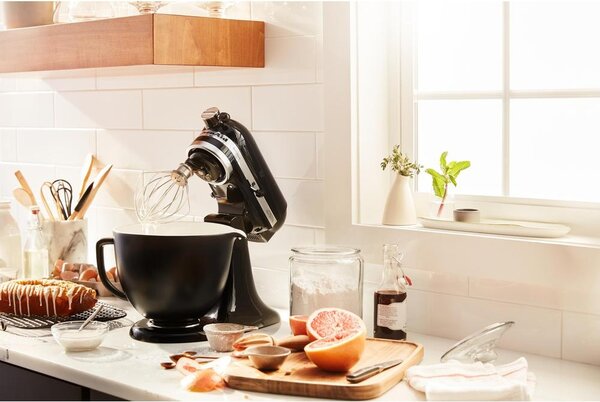 KITCHENAID Impastatrice Planetaria Capacit Ciotola 4.8 Litri Potenza 300 Watt 10 Velocit colore Nero - 5KSM175PSEOB Artisan