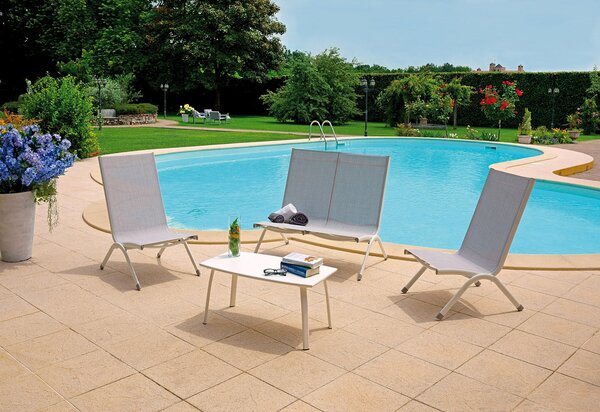 Set da Giardino in Ferro Vorghini Arenzano Melange